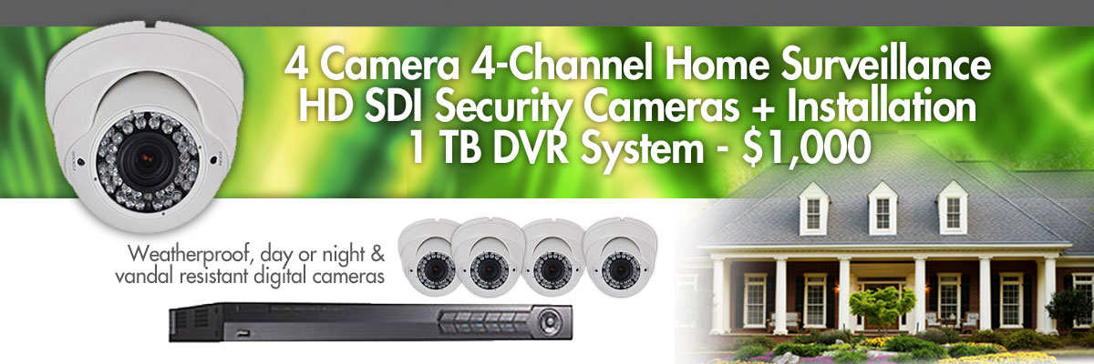 4-camera surveillance system